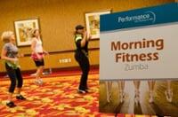 Morning Fitness at a Conference