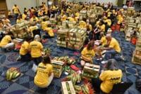 AARP & UHC Food Packing Volunteer Event